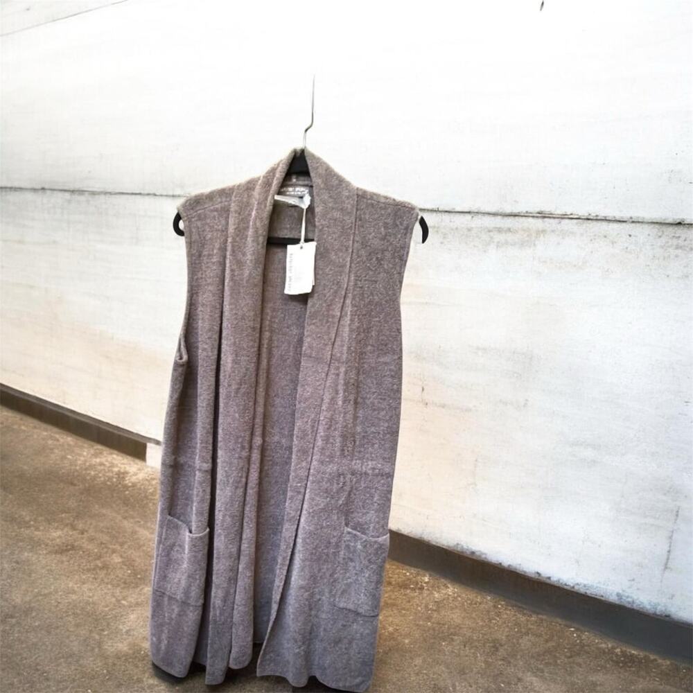 Barefoot Dreams Long Vest NWT